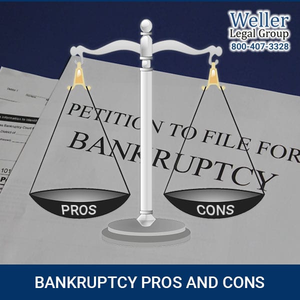 What are the Pros and Cons for filing bankruptcy?