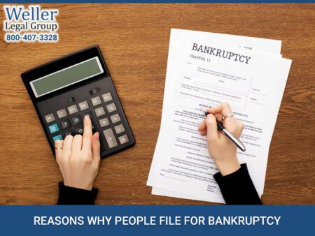 The common reasons why people file for bankruptcy