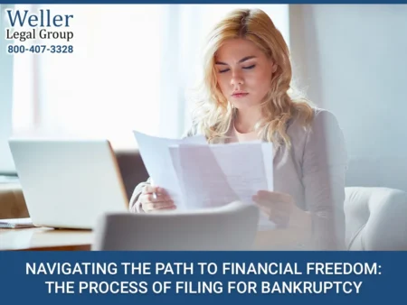 Essential steps involved in filing for bankruptcy