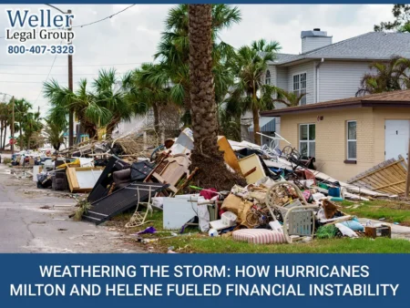 Understanding how weather events contribute to financial disruption.