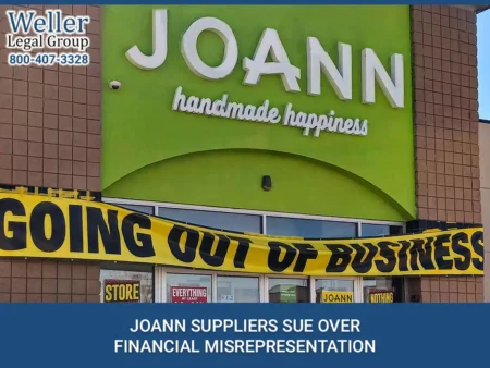 Joann Suppliers File Lawsuit After Chapter 11 Exit